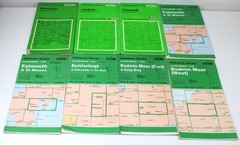 JOB LOT 57 Ordnance Survey Maps bundle British Britain Pathfinder Hiking 4cm-1km