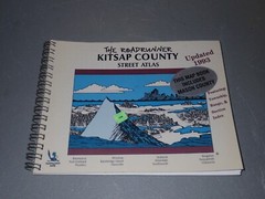 Roadrunner Kitsap County Street Atlas, 1993, + Mason County