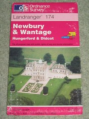 OS Ordnance Survey Landranger Map Sheet 174 Newbury & Wantage