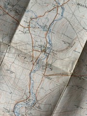 Ordnance Survey Map Upavon First Series 1:25000 SU 15