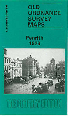 MAP OF Penrith 1923: Cumberland Sheet 58.04 by John Hurst (Sheet map, 1990) NEW