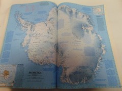 1997 National Geographic Concise Atlas of the World Large book 18″ x 12″ Map