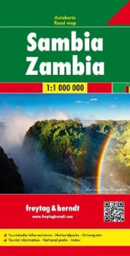 Freytag-Berndt Zambia, Automap 1:1m (Map) (UK IMPORT)
