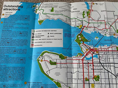 Greater Vancouver & Southwestern British Columbia Map Supernatural Canada 1970’s