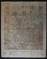 Bundle 14 x Vintage Ordnance Survey Sheet Maps Paper Sheets 1935-1979 Job Lot