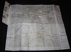 Ordnance Survey Landranger Map – Aldershot & Guildford, Sheet 186 – 1984