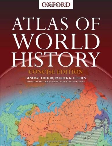 Concise Atlas of World History – hardcover O’Brien, Patrick