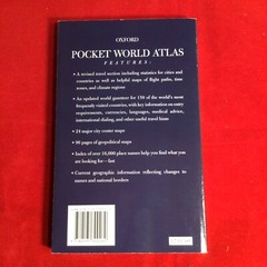 Pocket World Atlas by Oxford University Press (Creator) NEW