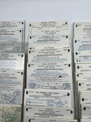 Lot Of 49 NOAA And FAA Sectional Aeronautical Charts Maps USA & World