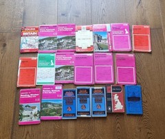 260 x Maps Job Lot Ordnance Survey, Some Vintage All Shown In Photos Huge Bundle