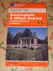 ORDNANCE SURVEY MAP EXPLORER 192 BUCKINGHAM & MILTON KEYNES NO RIPS TEARS