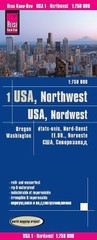 USA 01, Northwest (1:750.000) : Washington und Oregon (Map) (UK IMPORT)