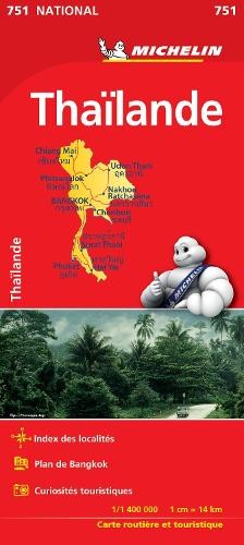 Michelin Thailand – Michelin National Map 751 (Map)