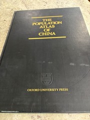 The Population Atlas of China Hardcover 1987 Oxford University Press