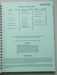 1991 2v. Atlas of Chippewa County Wisconsin