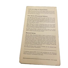1971 East London Ordnance Survey Second 1:25000 Series 48/58