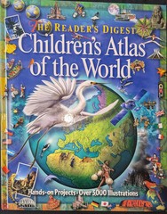 2 Readers Digest Big Picture Atlas’ Children’s World And Universe Oversized Set