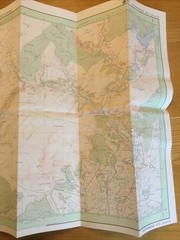 1985 Ordnance Survey Pathfinder Map 1013 SN 64/74 Cilycwm And Pumsaint