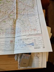Ordnance Survey Map Of Great Britian – LANCASTER AND KENDALL – 1965 – 1/63360