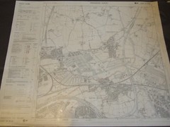 Ordnance Survey (OS) 1:10 000 Sheet Map, WARWICK-WEST MIDLANDS SP 19 SE, 1991