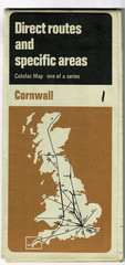 4 maps Bartholomew’s Colofac promo : Cornwall, South Devon, North Devon, Dorset