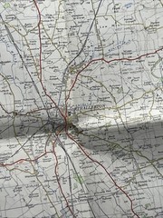 Ordnance Survey Map Vintage 1962 Of Ripon Paper Map Seventh Series