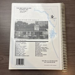 Central Florida Street Atlas Counties Of Seminole Osceola West Volusia Orange &