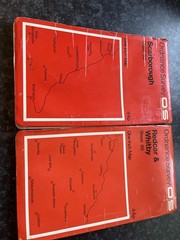 6 x Ordnance Survey One-Inch Maps Dunbar Teesdale Durham Scarborough Whitby