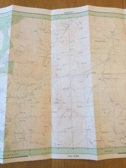1992 Ordnance Survey Pathfinder Map 212 NJ 22/32 Glenlivet (incl Cabrach )