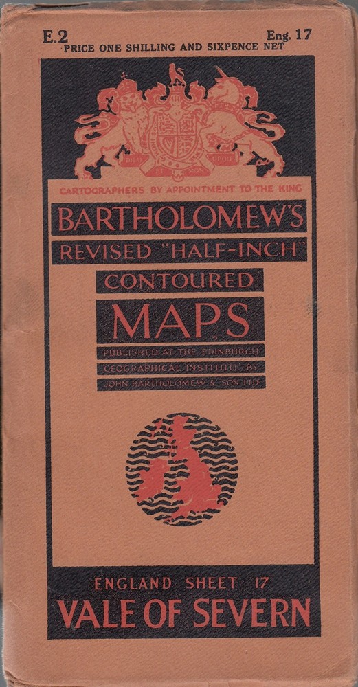 Bartholomews Revised Half-Inch Contoured Maps: … – Good – Map