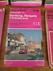 O/S Maps 176 -177 West – East London 179 Canterbury 186 Aldershot 187 Dorking