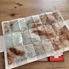 Vintage Maps Assorted Bartholomew’s Geographia As Found