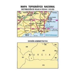 Spain map 0955: Torre-Pacheco (27-38) hiking walking topographic 1:50K