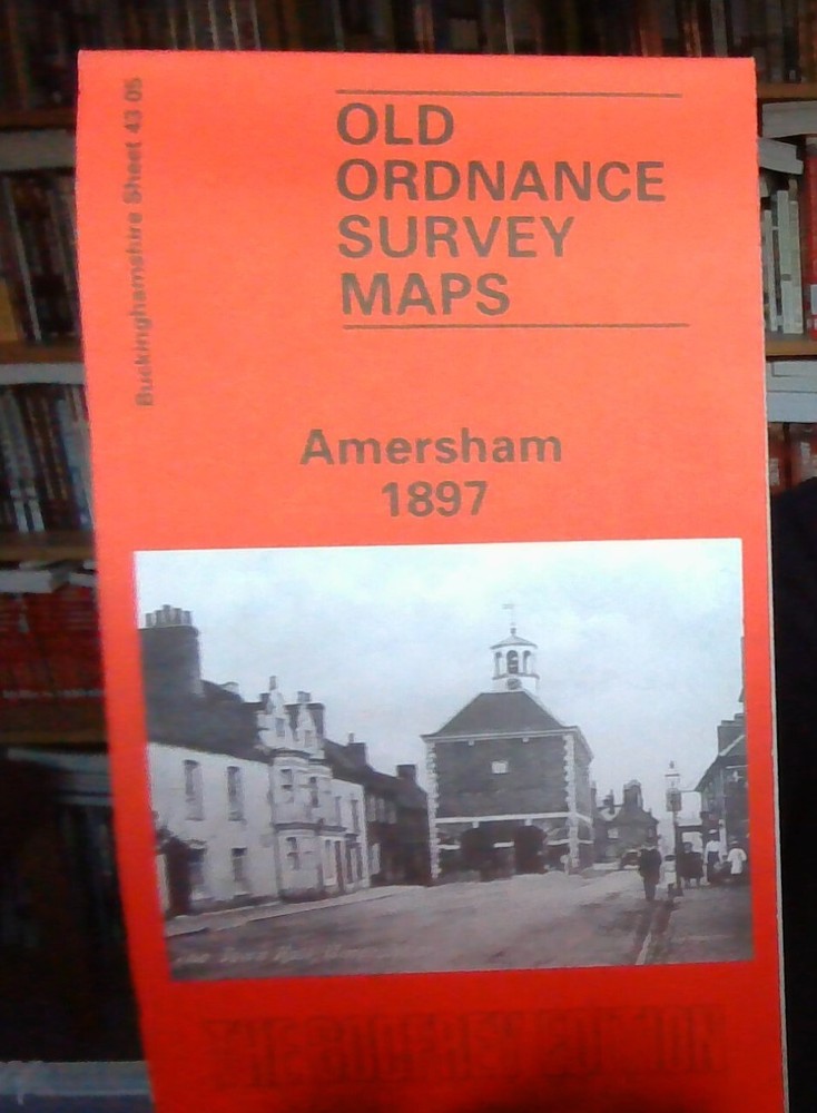 MAP OF Amersham 1897 Buckinghamshire Sheet 43.05 by Elizabeth Lockwood NEW