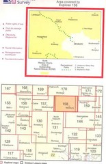 ORDNANCE SURVEY EXPLORER MAP: NEWBURY & HUNGERFORD, Lambourn & Kintbury