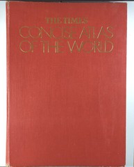 The Times Concise Atlas of the World Large Hardcover 1978 Maps Geography Book