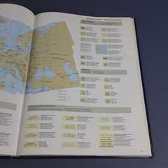 Large Book Atlas Of Europe And Italy De Agostini Free Copy ESSO 1994