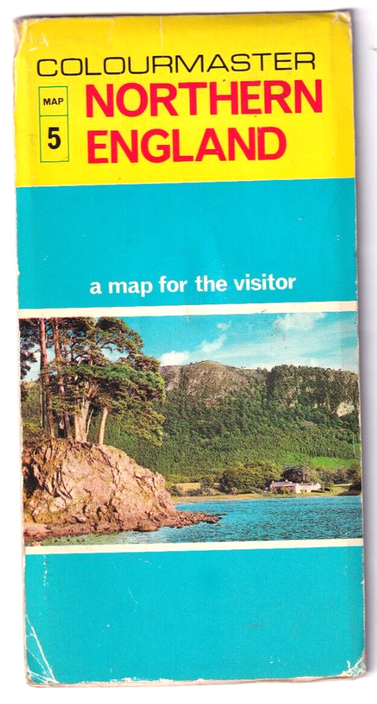 NORTHERN ENGLAND – Colourmaster map for visitors