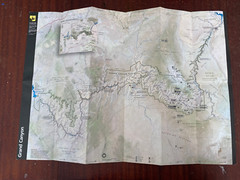 Grand Canyon Map Arizona National Park Service 2001