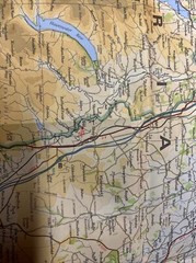 The LAKE DISTRICT – Bartholomew National Map Series No 34 – 1976 Ulverstone