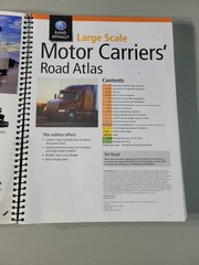 Rand Mcnally Large Scale Motor Carriers’ Road Atlas by Rand McNally like new