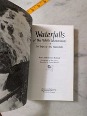 White Mountains 4 Book Set Ponds and Lakes Waterfalls Names Places Legends Peril