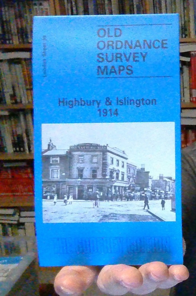 MAP OF Highbury & Islington 1914: London SHEET 39.3 Connell, Jim NEW