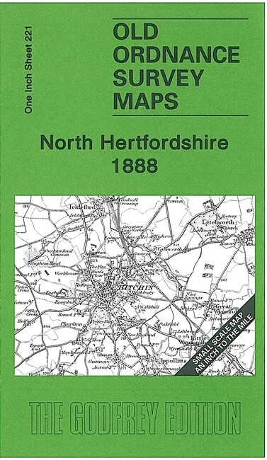 North Hertfordshire 1888 One Inch Sheet 221 by Barrie Trinder