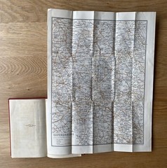 Oxfordshire (The Little Guides) F. G. Brabant, Vintage 1933 Methuen 5th Ed. Map