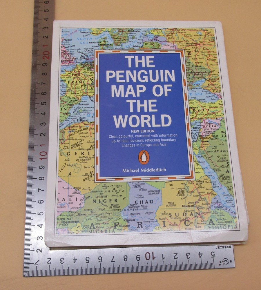 The Penguin Map Of The World New Edition Michael Middleditch