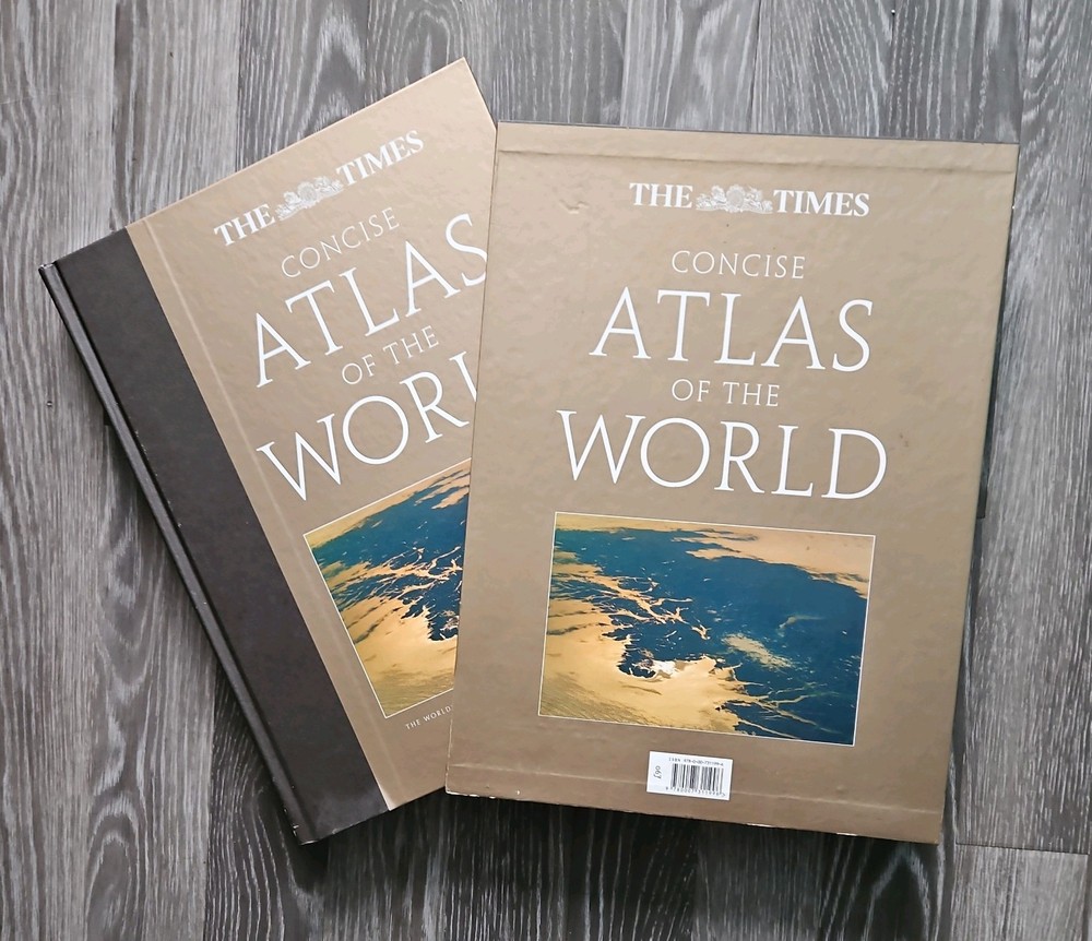 The Times Concise Atlas Of The World 11th Edition Dated 2009 With Slipcase