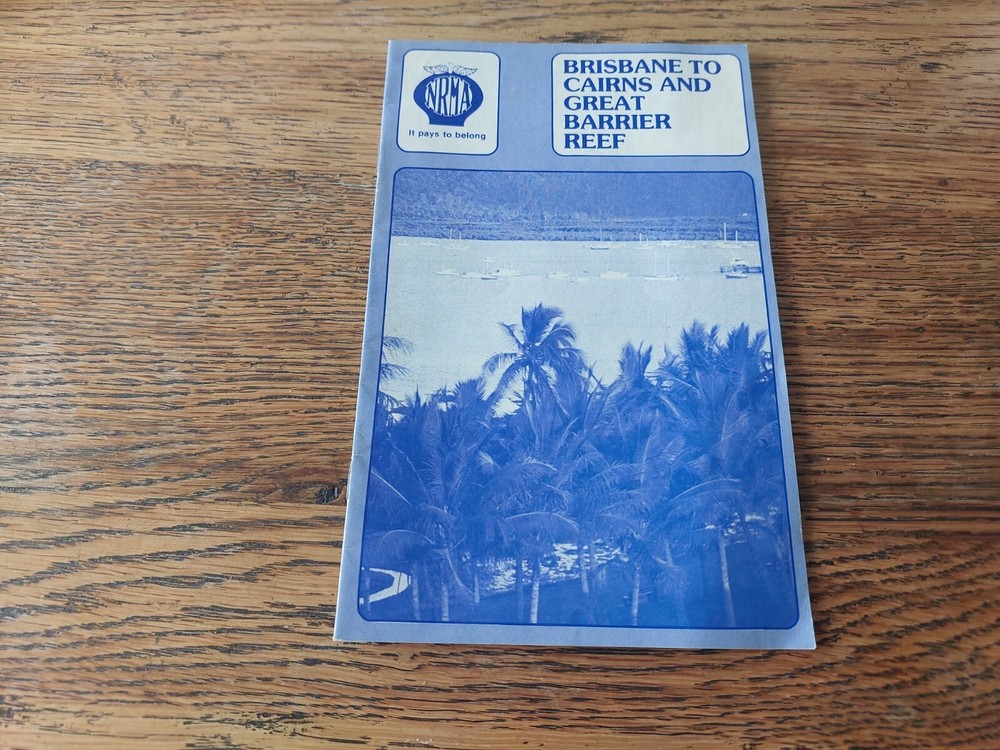 Brisbane To Cairns And Great Barrier Reef 1984 Tourist Booklet Guide 20pages