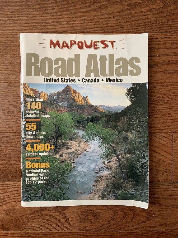 MAPQUEST Road Atlas – United States | Canada | Mexico