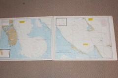 BBA Chart Kit Bahamas – 3rd Edition 1987 Ocean Navigation Plotter Map Guide